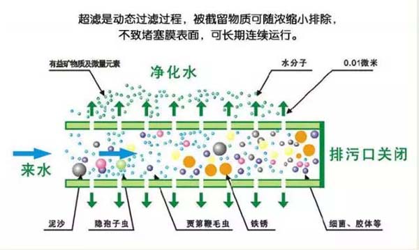 净水滤芯超滤膜