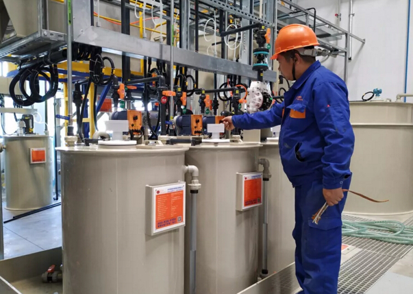 15vip太阳集团环保签单美资企业世伟洛克流体系统机加工废水处理工程