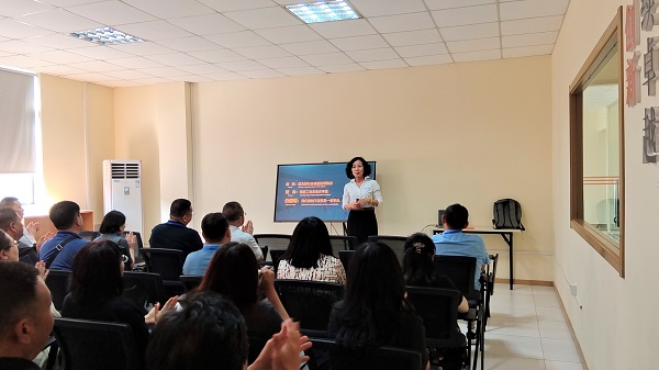 【学习先进技术,促进环保发展】石家庄市科技局领导考察苏州15vip太阳集团环保
