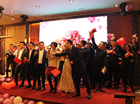 201915vip太阳集团环保年会集体大合唱